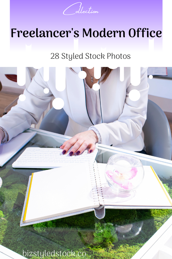 Freelancer's Modern Office Styled Stock Images