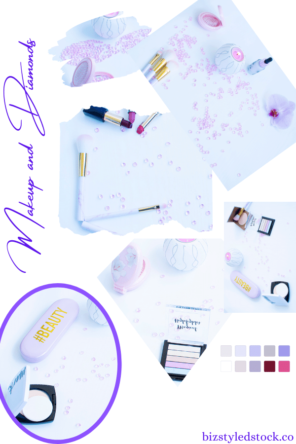 MAkeup and beauty Mood board