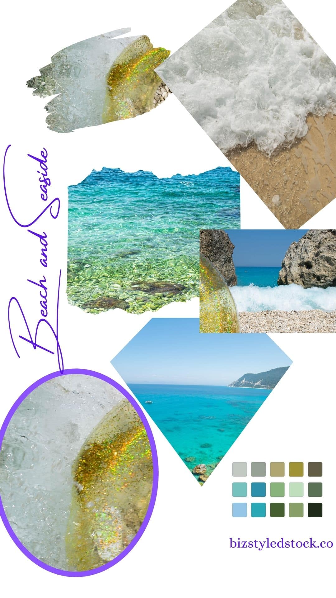 Beach and seaside collection examples